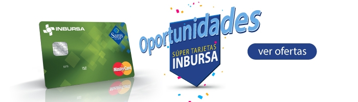 Súper Tarjeta de Crédito Sam´s Club Inbursa 