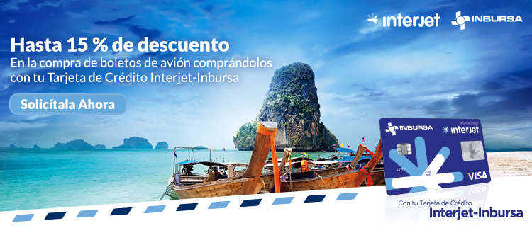 Tarjeta de Crédito Interjet-Inbursa Clásica